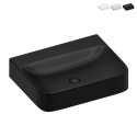 Lavabo rectangulaire 60x74x14cm à poser pour salle de bain Nordic Promotion