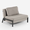 Fauteuil-lit en tissu pliable salon bureau Selene Choix