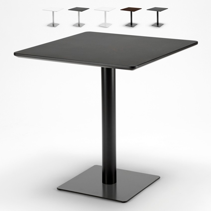 Tavolino quadrato per bar ristoranti hotel 70x70 Horeca 