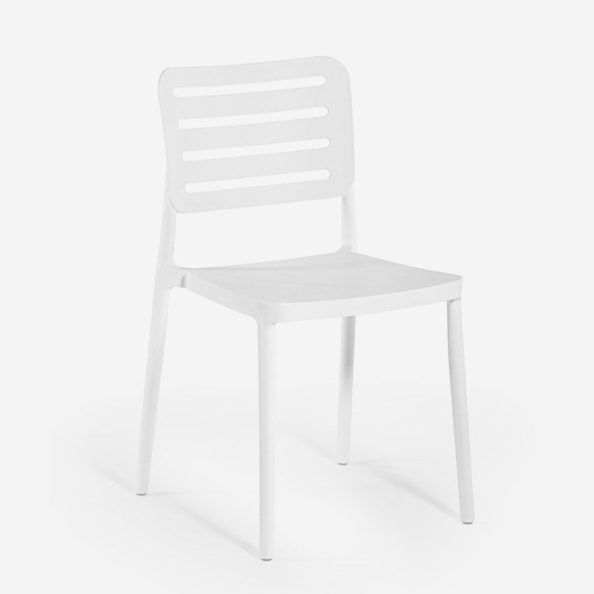 Chaises de jardin extérieur en polypropylène bar restaurant Billow Modèle