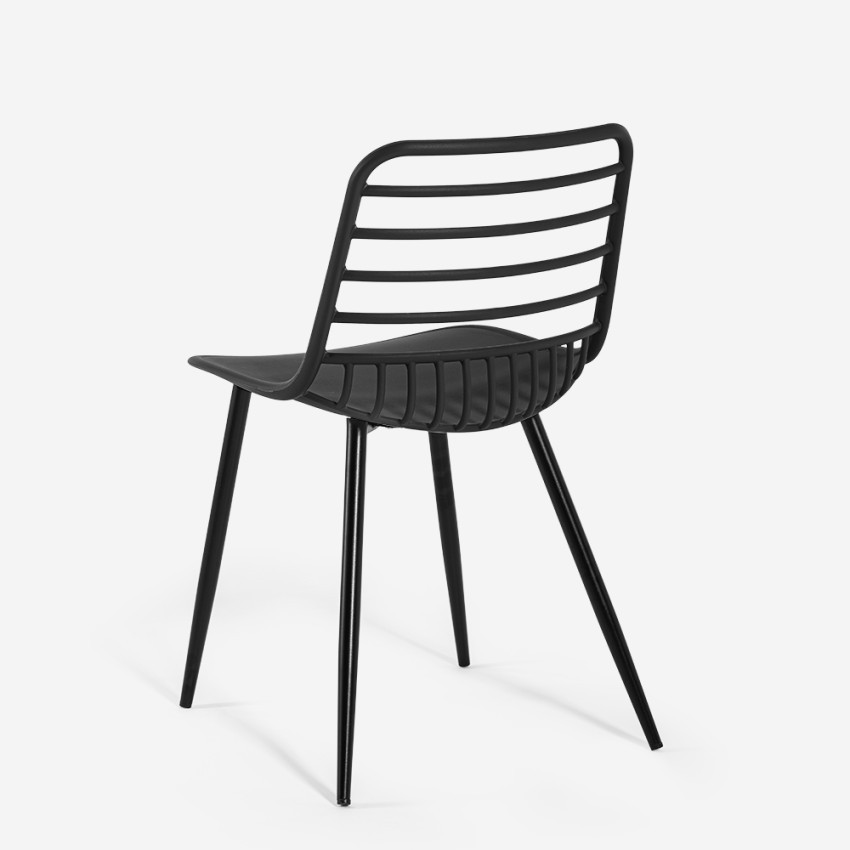 Sedie moderne cucina sala da pranzo bar ristorante polipropilene Lenny Prezzo