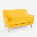 2-Sitzer Stoffsofa modernes Design skandinavischen Stil Irvine 