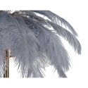 Lámpara de mesa con pantalla de plumas y 2 luces Palm S 