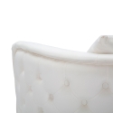 Sillón glam de terciopelo con patas doradas y cojín Bucarest-P Características