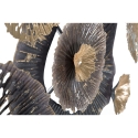 3D Wanddeko aus Metall, mehrfarbig Browny Sales