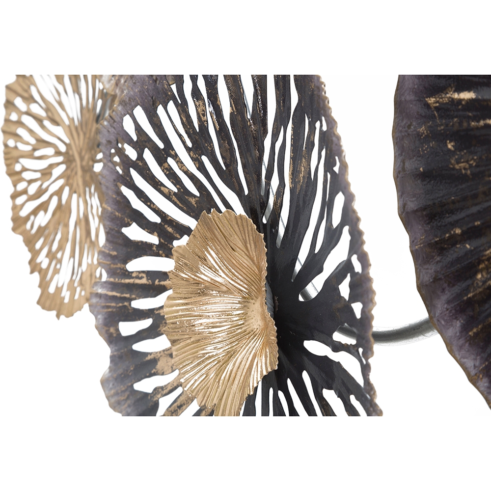 3D Wanddeko aus Metall, mehrfarbig Browny Rabatte