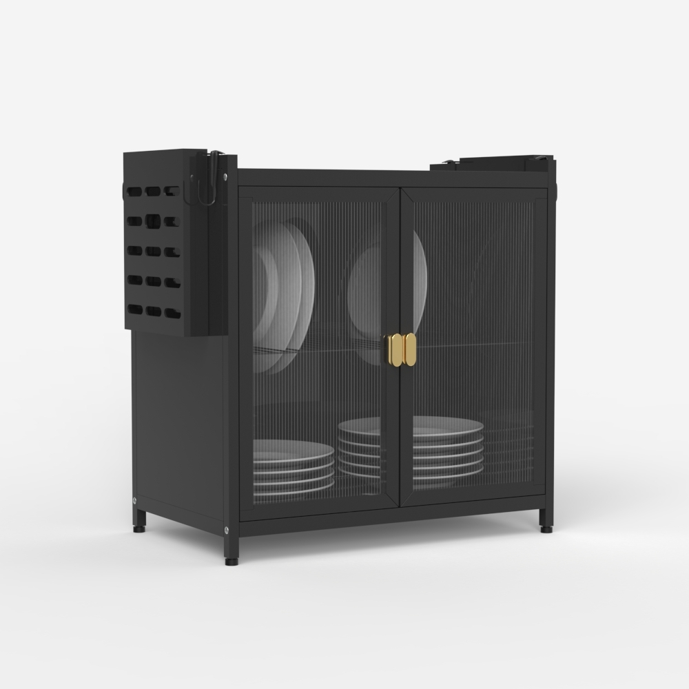 Arin Abtropfschrank Organizer für Küche 44x28x47cm