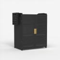 Armoire mobile pour cuisine égouttoir 44x28x59cm Arin Plus Dimensions