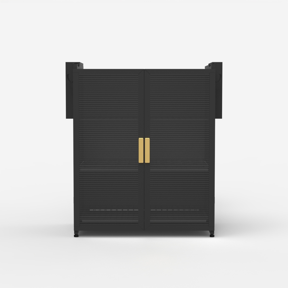 Armoire mobile pour cuisine égouttoir 44x28x59cm Arin Plus Caractéristiques