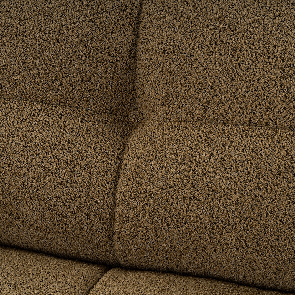 Sofa 2-Sitzer modern khakifarben Bouclè 192cm Cady 2 Eigenschaften
