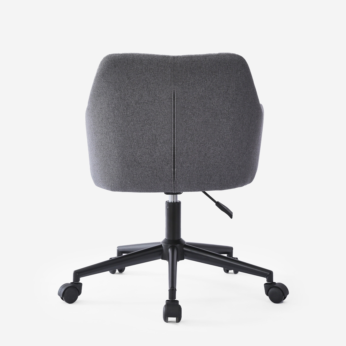 Sedia girevole in tessuto con braccioli per ufficio smart working Kivri Prezzo