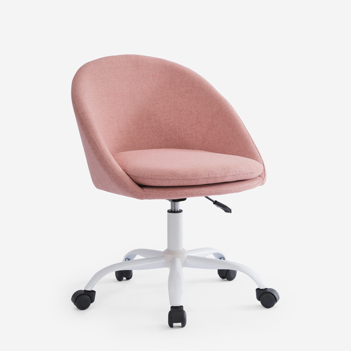 Silla de oficina giratoria de tela con altura ajustable Mikro Modelo