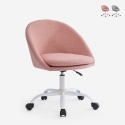 Silla de oficina giratoria de tela con altura ajustable Mikro Venta