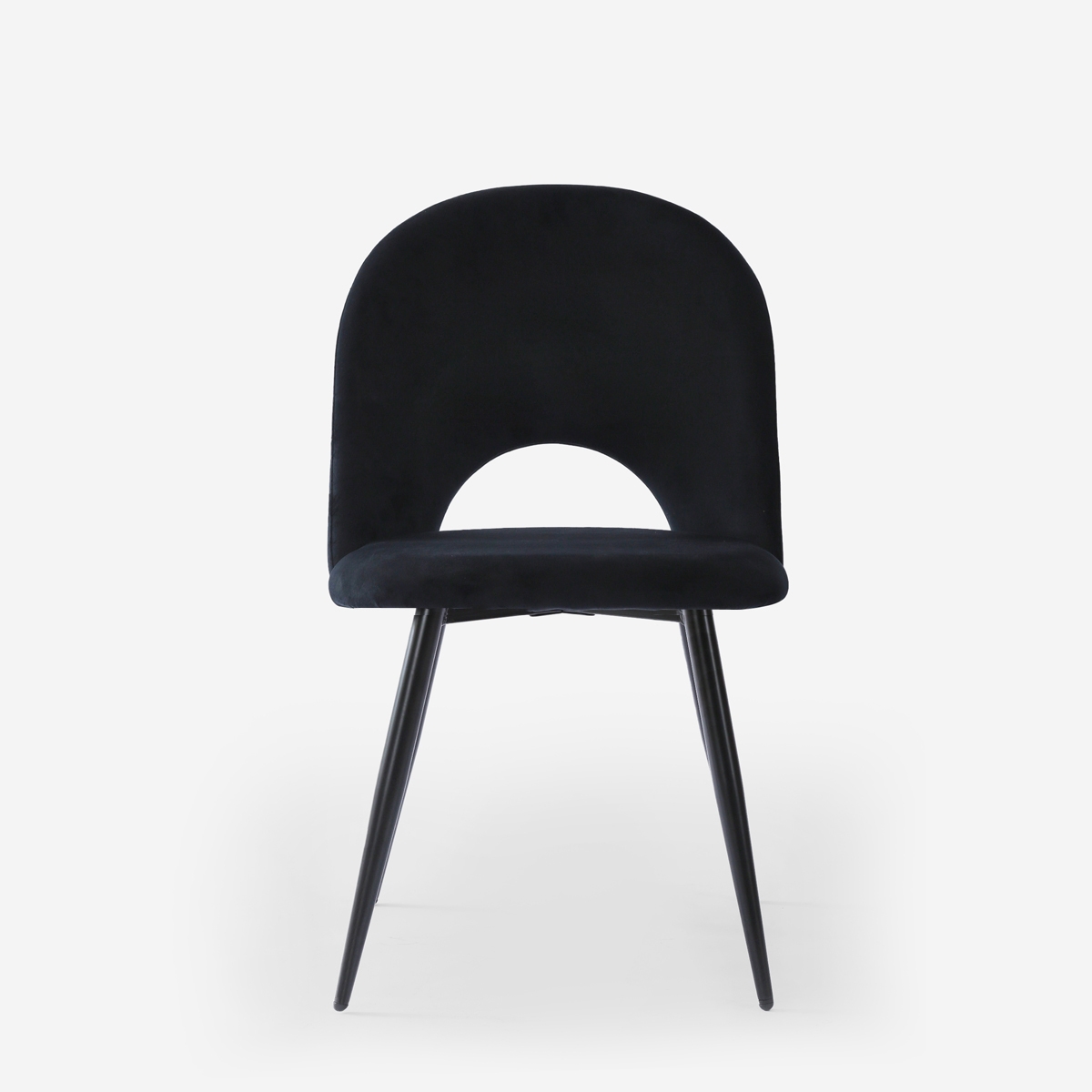 Stuhl modern aus Samt gepolstert Esszimmer Küche Zarda 