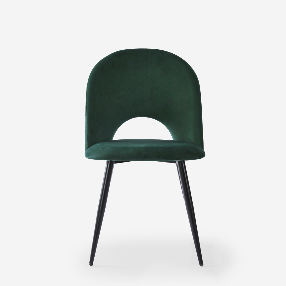 Stuhl modern aus Samt gepolstert Esszimmer Küche Zarda 