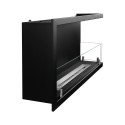 Eck-Einbau Bioethanol-Kamin 90x45 Sutri 90 Sales
