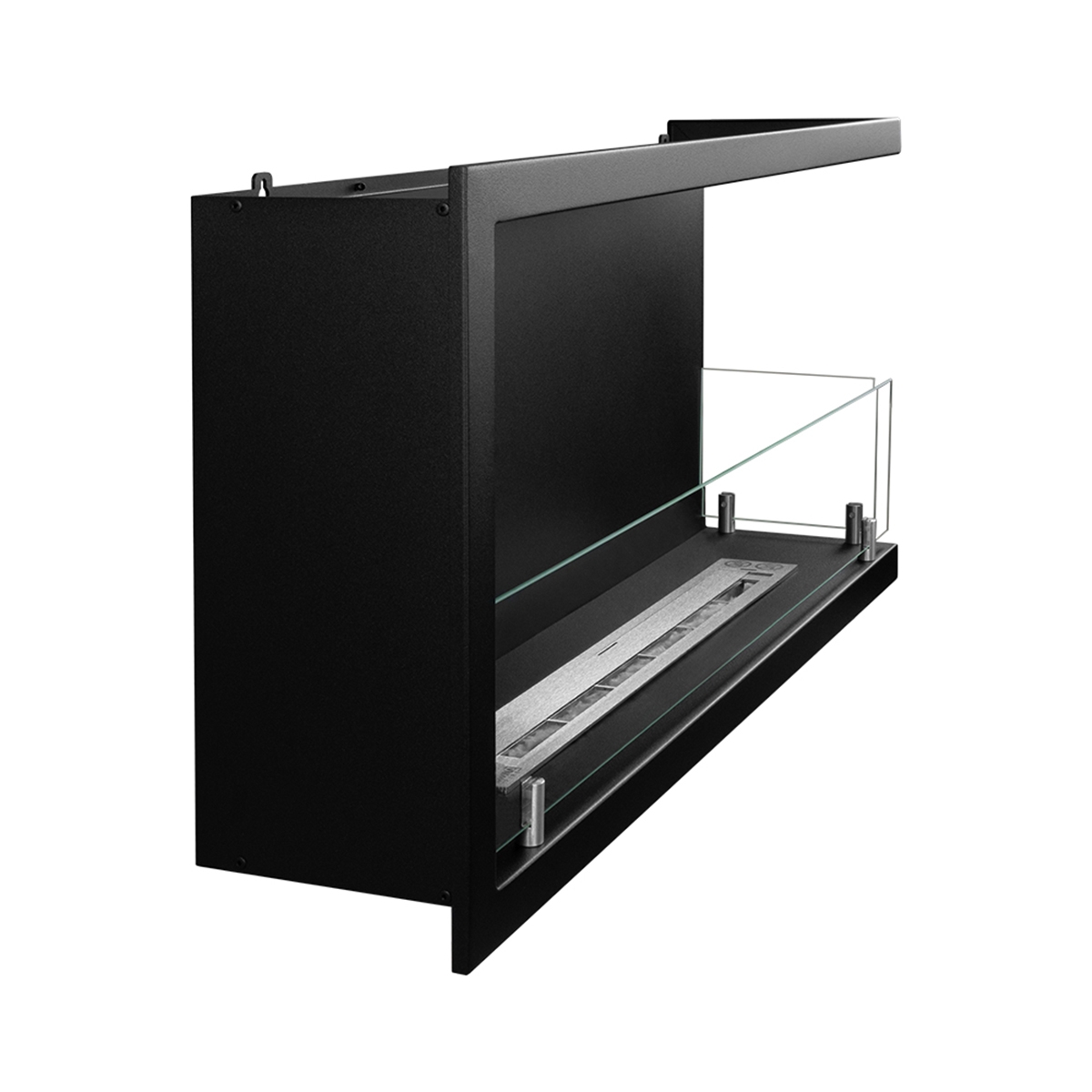 Eck-Einbau Bioethanol-Kamin 90x45 Sutri 90 Sales