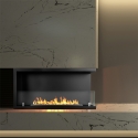Eck-Einbau Bioethanol-Kamin 90x45 Sutri 90 Auswahl