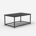 Couchtisch zeitgenössisch 100x60x45cm mit Marmoreffekt Corniola 