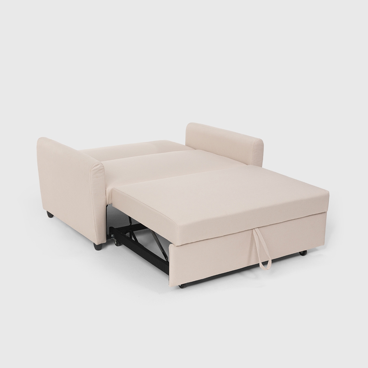 Sofá cama extraíble de 2 plazas diseño moderno en tejido PORTO RICO Modelo