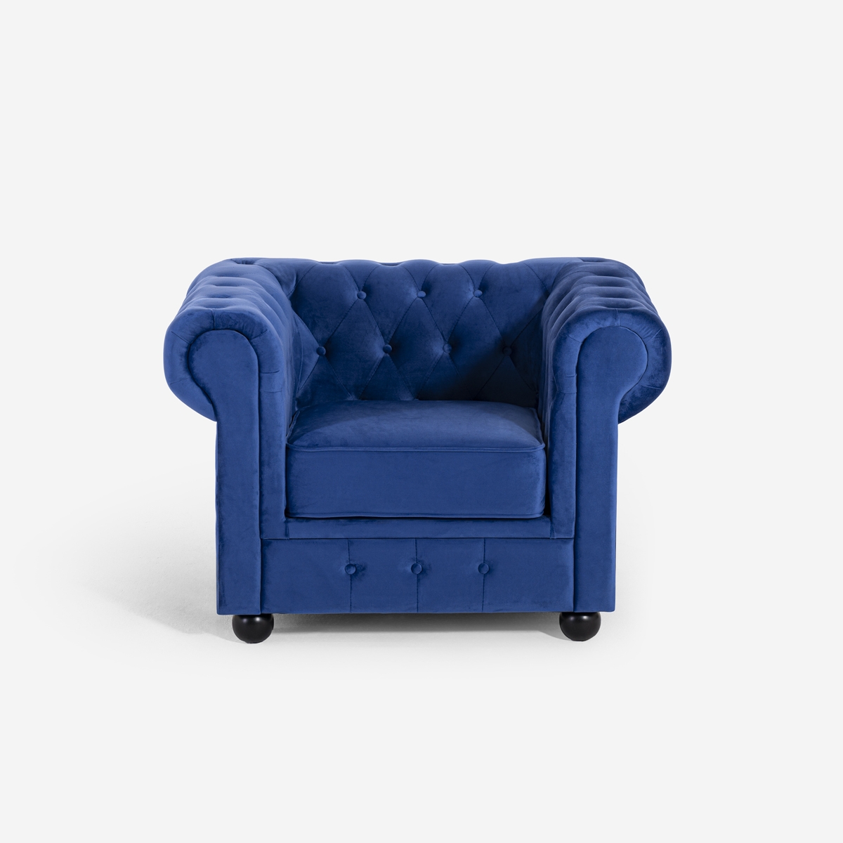Sessel Wohnzimmer klassischer Stil Chesterfield Samt Coventry Auswahl
