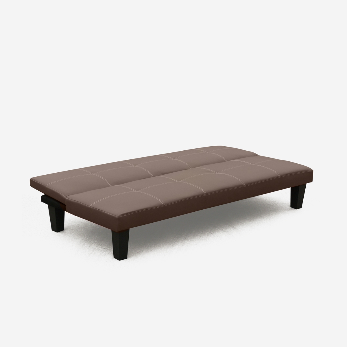 Günstiges Topazio 3-Sitzer Kunstleder Schlafsofa Klappsofa Lagerbestand