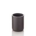 Ensemble accessoires salle de bain distributeur verre porte-savon porte-brosse gris Zara Remises