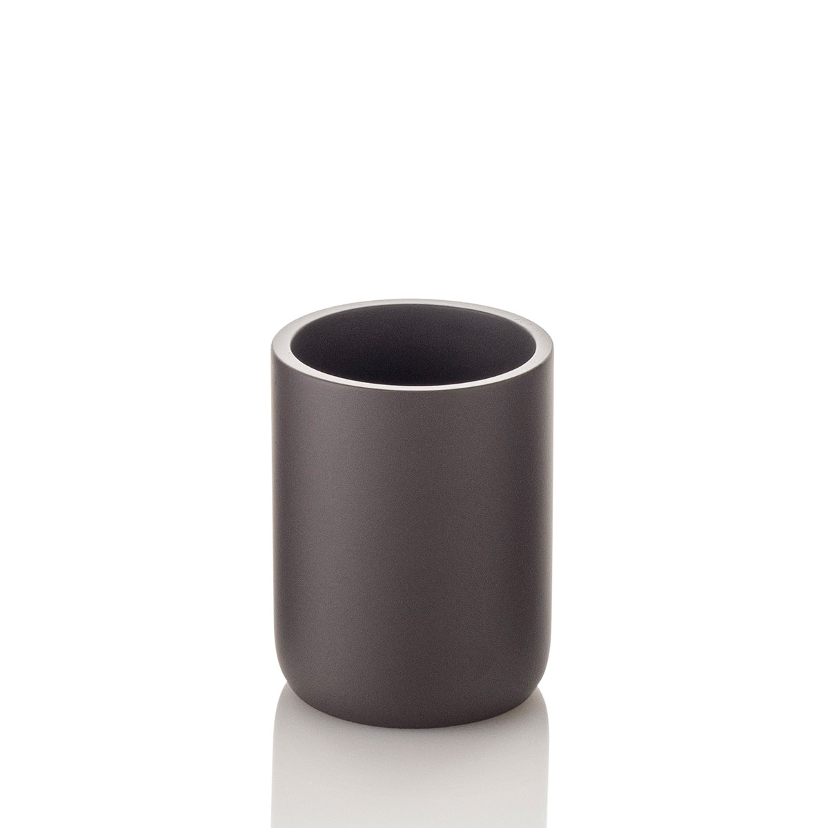 Ensemble accessoires salle de bain distributeur verre porte-savon porte-brosse gris Zara Remises