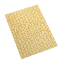 Papier peint adhésif vintage pour salon Géométrique Jaune Offre