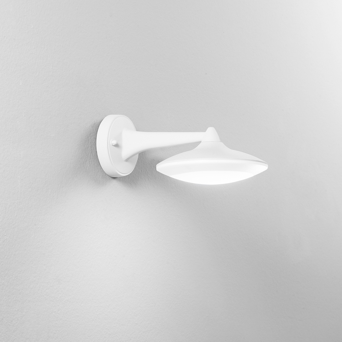 Lanterna LED applique da esterno parete in alluminio Alyson Sconti