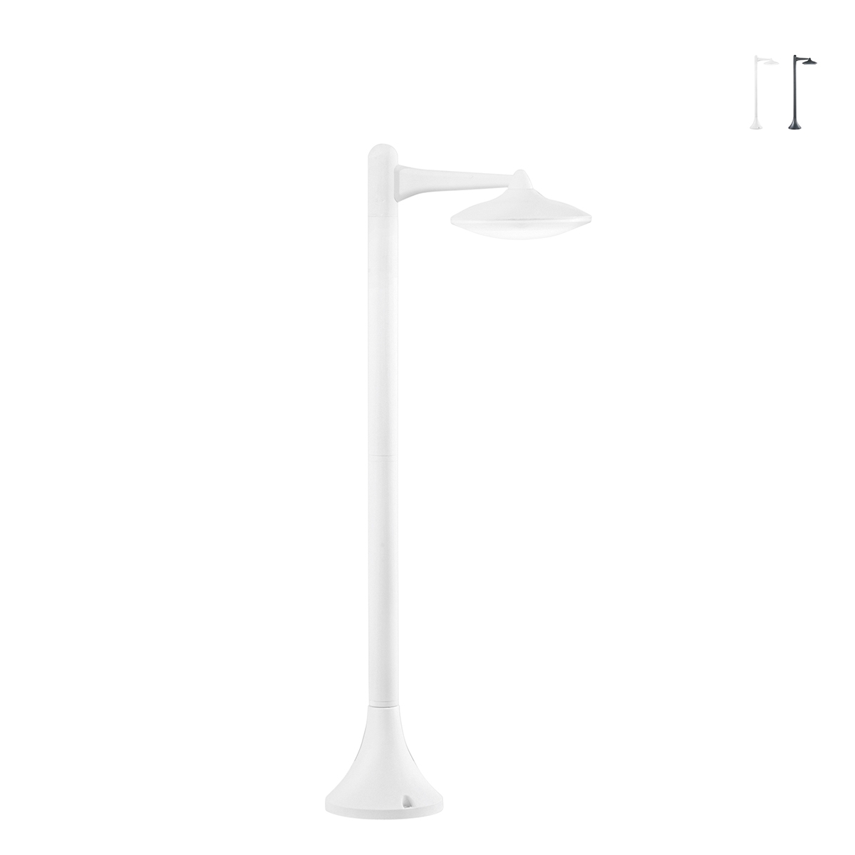 Lámpara LED moderna de exterior jardín en aluminio Alyson Oferta