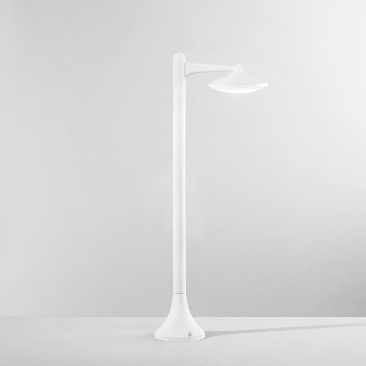 Lámpara LED moderna de exterior jardín en aluminio Alyson Rebajas