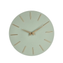 Reloj de pared minimalista diseño redondo 40 cm agujas doradas Timeline Oferta