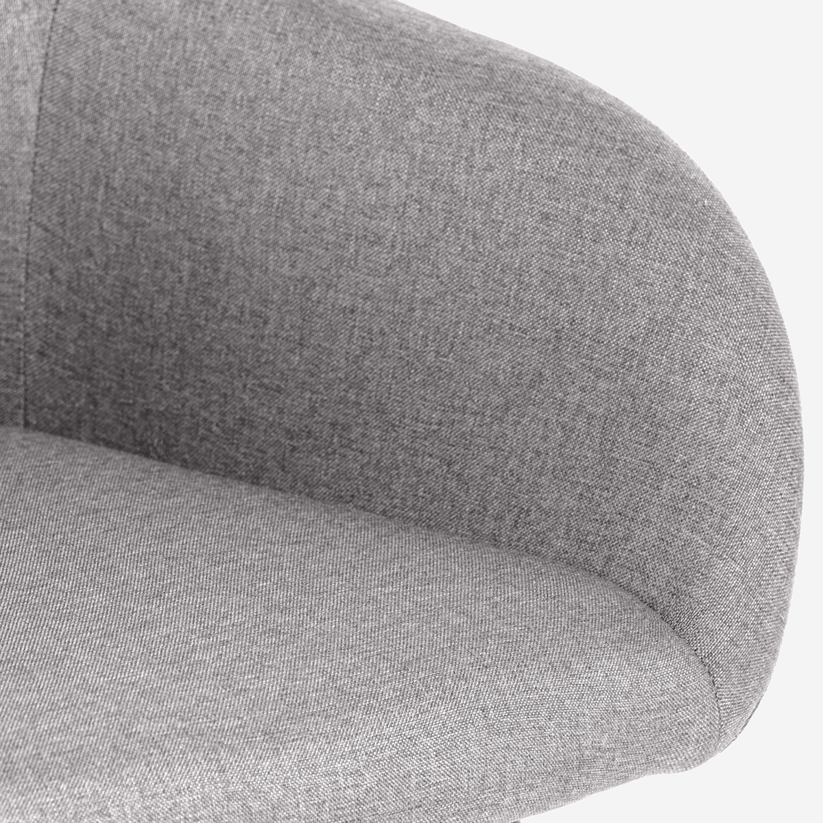 Moderner gepolsterter Stoffstuhl mit Armlehnen Rikku Lagerbestand