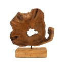 Escultura de madera de teca hecha a mano estilo étnico Bintang Catálogo