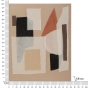 Tableau peinture abstraite sur toile style boho chic 100x80 cm Seyla Catalogue
