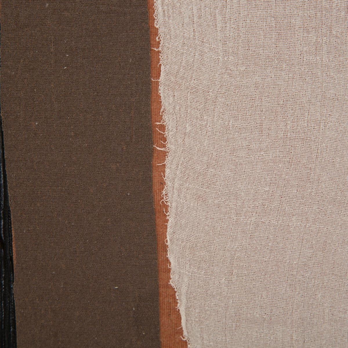 Abstraktes Gemälde auf Leinwand geometrisch Boho Chic 100x80 cm Naruk Sales