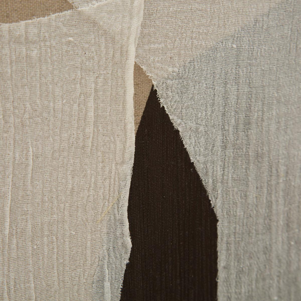 Abstraktes Gemälde auf Leinwand geometrisch Boho Chic 100x80 cm Naruk Rabatte