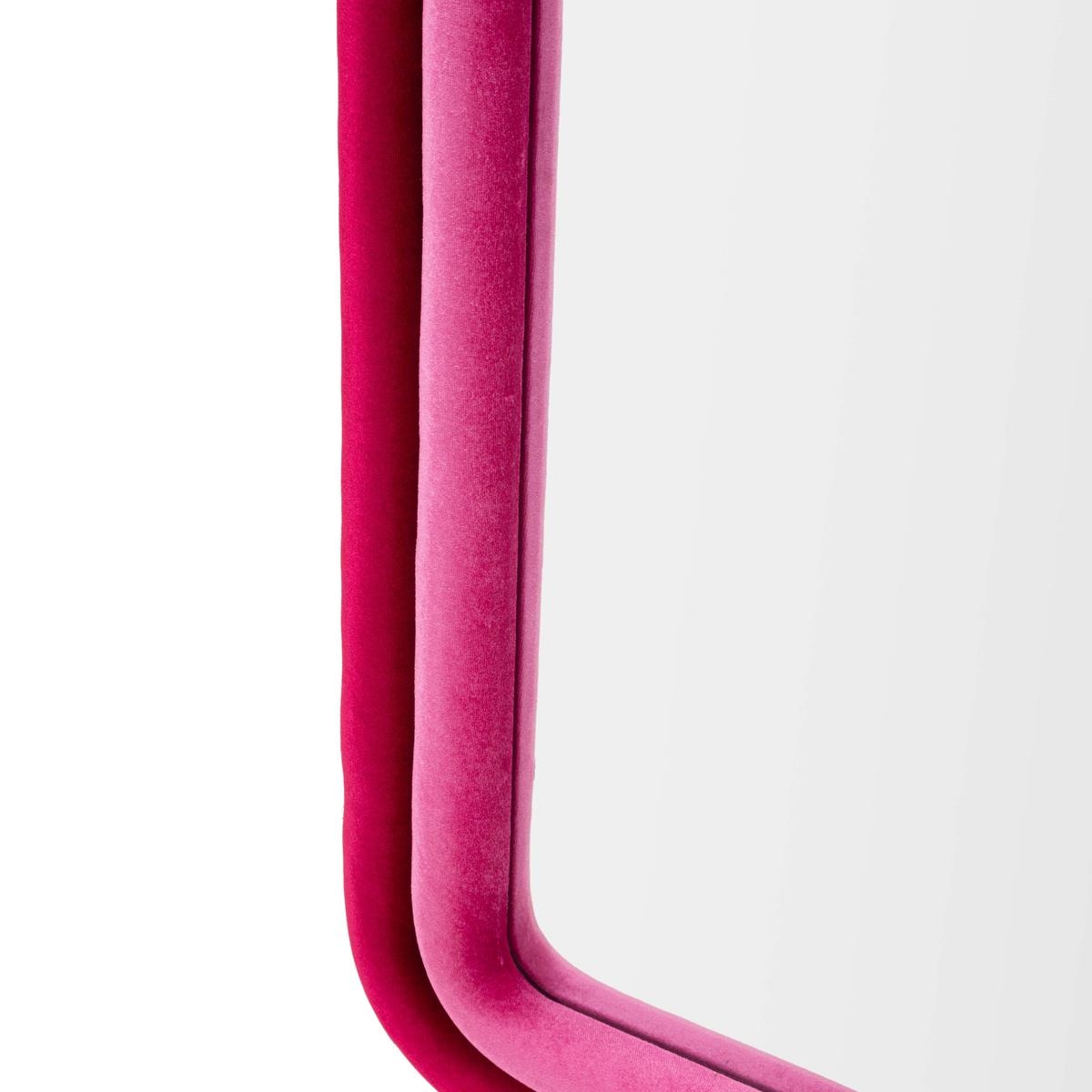 Wandspiegel mit gebogenem Stoffrahmen 160x60x4 cm Cloe Katalog
