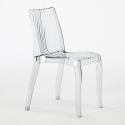 18 Sillas Dune Grand Soleil transparentes Oferta stock cafetería bar Promoción