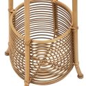 Porte-manteau en rotin avec porte-parapluies 49x175cm Panama Réductions