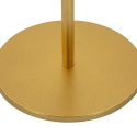Table haute ronde en métal doré 51x100 cm Doha Réductions