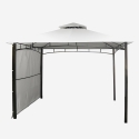 Gazebo 3,3x3,3 Meter Garten Bar Veranda Markt Pagode Antigua uv Eigenschaften