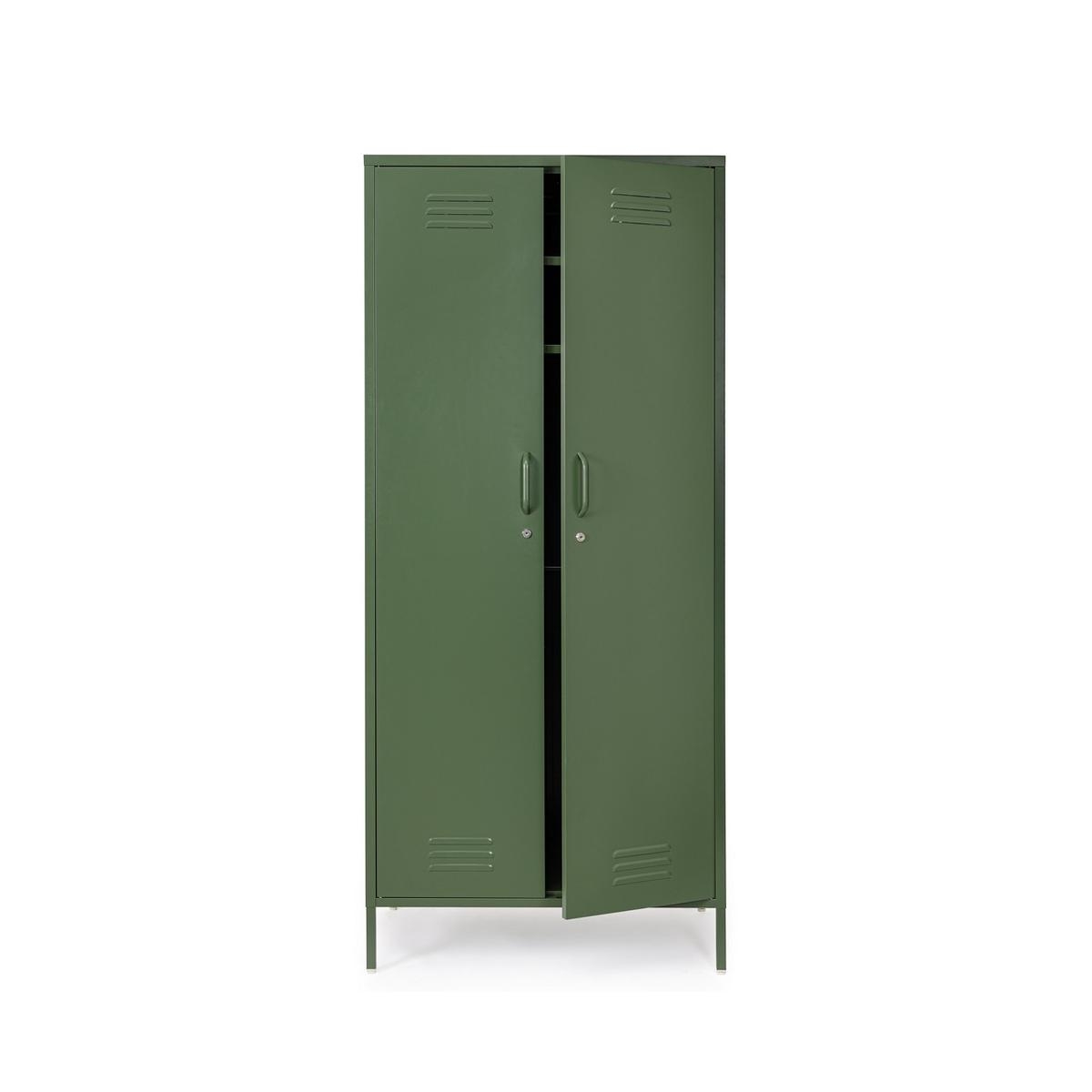 Armoire en acier peint 2 portes 50x80x185 Cambridge 