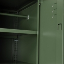 Armoire en acier peint 2 portes 50x80x185 Cambridge 