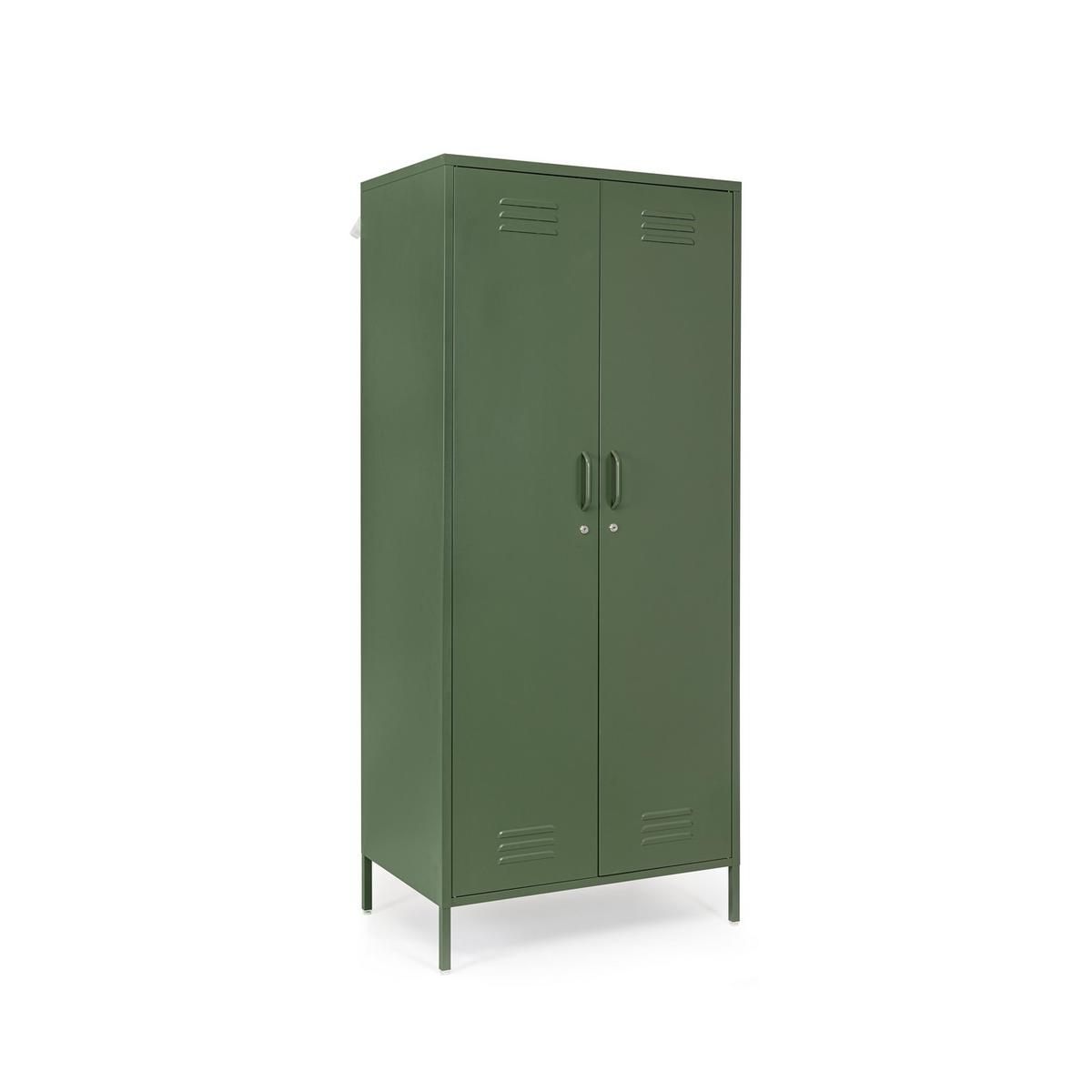Armoire en acier peint 2 portes 50x80x185 Cambridge 