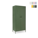 Stahlschrank lackiert 2 Türen 50x80x185 Cambridge Maße