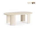 Eleganter Couchtisch aus Mangoholz 130x80x45 Orlando Aktion
