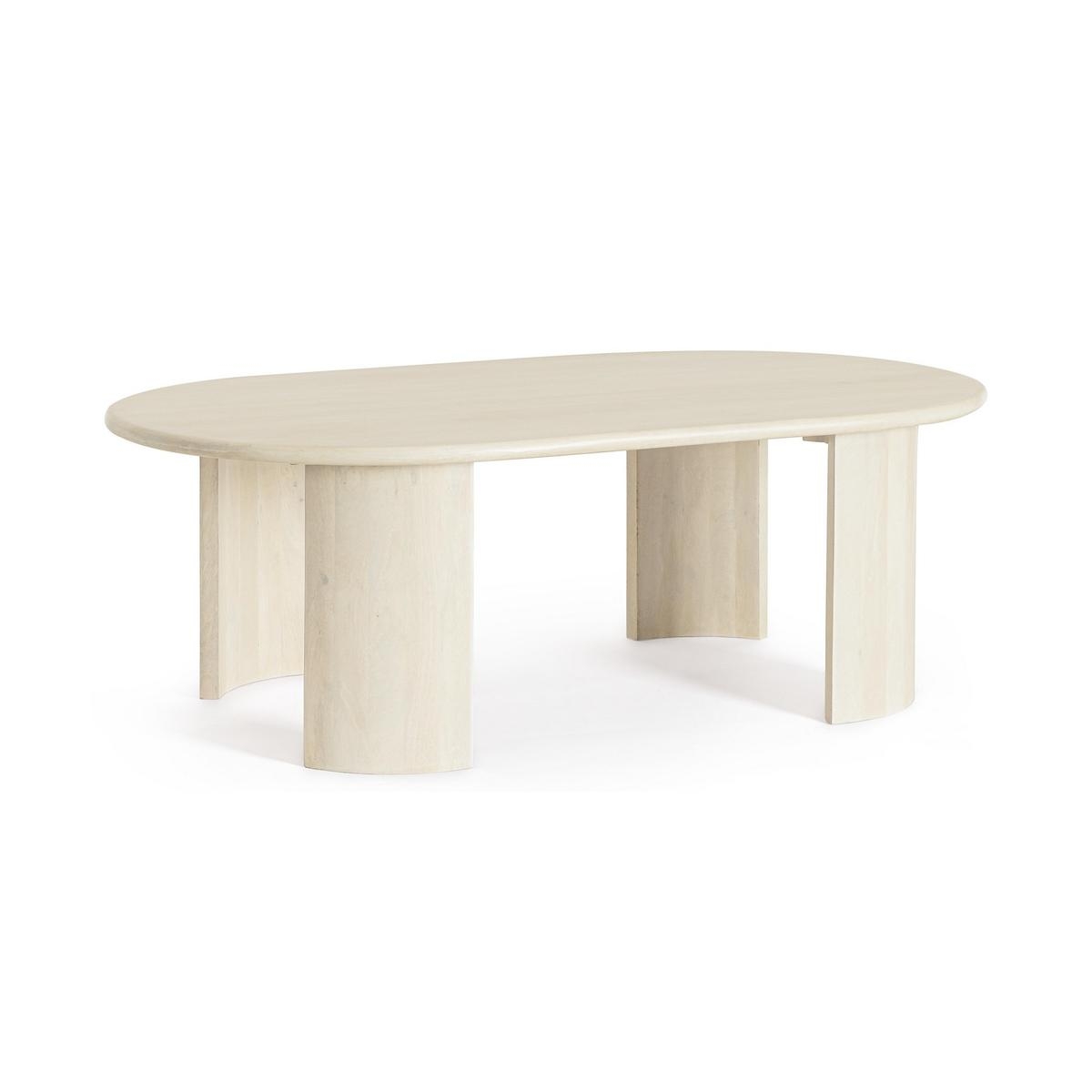 Eleganter Couchtisch aus Mangoholz 130x80x45 Orlando Lagerbestand