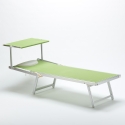 Professionelle Sonnenliege Aluminium Italia 
